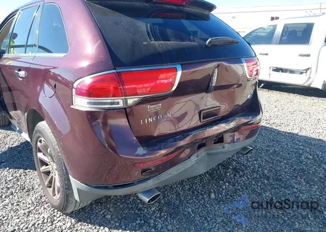 2011 Lincoln Mkx z USA, uszkodzony, nr VIN 2LMDJ6JK8BBJ21555